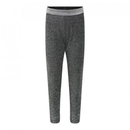 Minymo Leggings Barn Glitter Silver (Kun str 104, 110 og 140)
