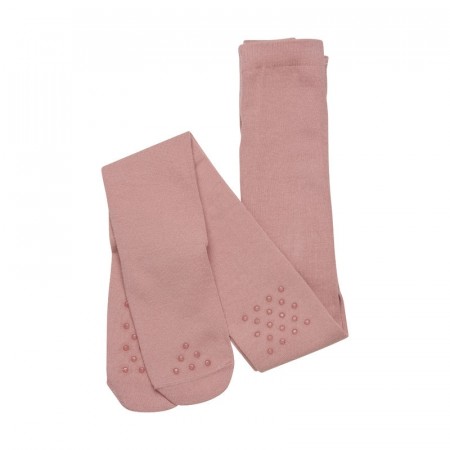 Minymo Strømpebukse Baby Antiskli Ash Rose