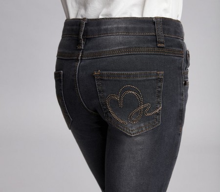 Creamie Jeans Barn (Jente) Grey Denim (Kun str 128 og 140)