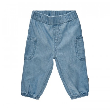 Minymo Bukse Baby Chambray Blue Nights (Kun str 62, 74 og 80)