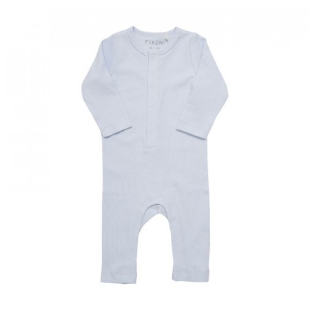 Fixoni Heldrakt Baby Langermet Rib Skywriting (Kun str 80)