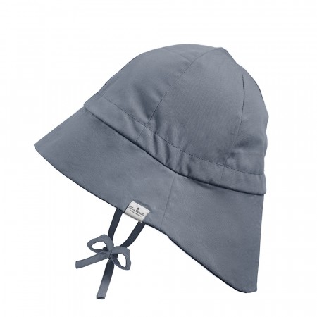 Elodie Solhatt Baby Med knyting Tender Blue (Kun str 6-12 mnd og 2-3 år)