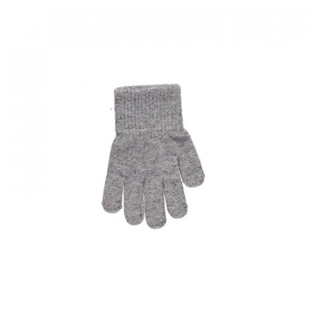 Celavi Hansker Barn Ull Strikket Grey Melange