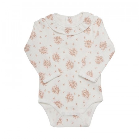 Fixoni Body Baby Langermet Rib Snow White