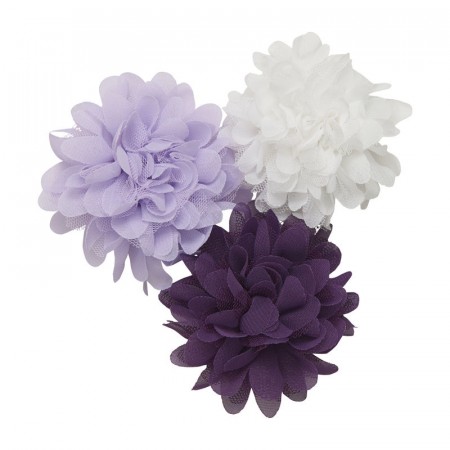 Creamie Blomsterpin Barn 3-pack Pastel Lilac (Kun 5 stk igjen)
