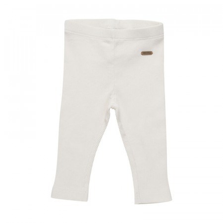 Minymo Bukse Baby Rib White Swan (Kun str 68 og 92)