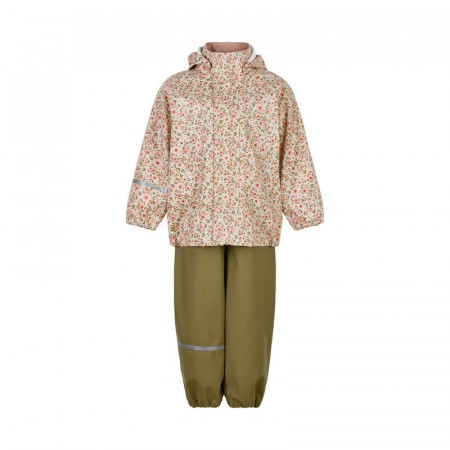 Celavi Regntøysett Barn Blomsterprint Rose Cloud (Kun str 90, 100 og 110)