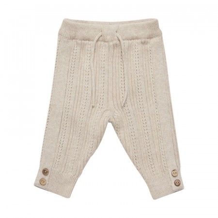 Fixoni Bukse Baby Strikket Tan Melange (Kun str 92)
