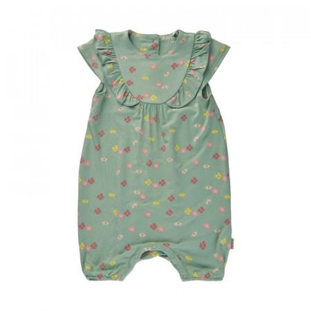 Minymo Drakt Baby Kortermet Bambus Aqua Foam