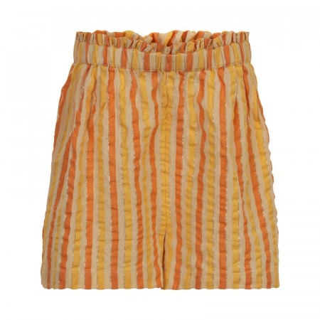 Minymo Shorts Barn Striper Glitter Wheat (Kun str 110, 128 og 152)