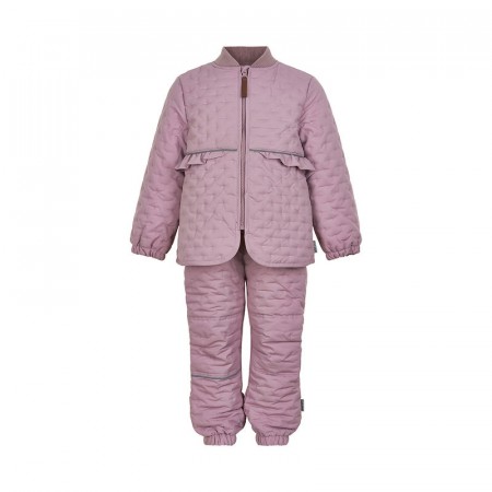 Celavi Termosett Barn Jakke og Bukse Mauve Shadow (Kun str 92)