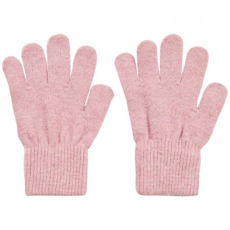 Celavi Hansker Barn Ull Strikket Misty Rose