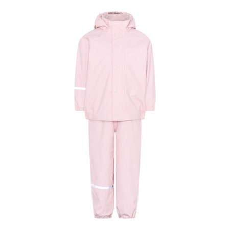 Celavi Regntøysett Barn Foret Ensfarget Peach Wip (Kun str 120)