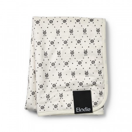 Elodie Teppe Baby Pearl Velvet Mønster Monogram (Kun 4 stk igjen)