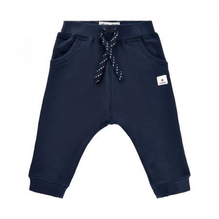 Minymo Bukse Baby Sweat Tigerprint Total Eclipse (Kun str 56 og 62)