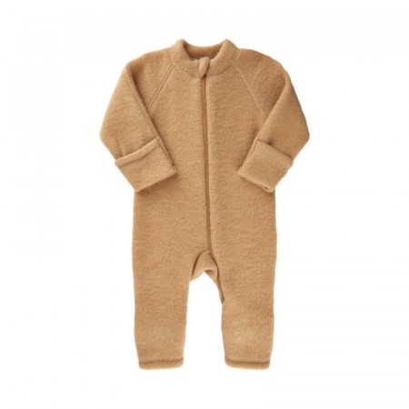 Celavi Ulldrakt Baby Langermet Børstet Apple Cinnamon (Kun str 70)