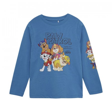 Minymo T-skjorte Barn Langermet Paw Patrol Vallarta Blue