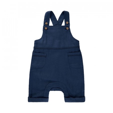 Minymo Overall Baby Kort Dark Denim (Kun str 56)