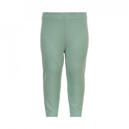 Minymo Leggings Barn Trekvart Aqua Foam