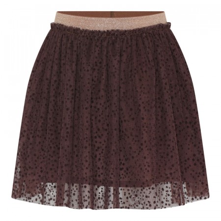 En Fant Tyllskjørt Barn Flock Chestnut (Kun str 110, 116, 122 og 140)