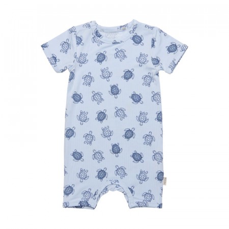 Minymo Drakt Baby Kortermet Bambus Ice Water (Kun str 56 og 68)