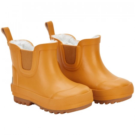 Celavi Støvler Barn Termo Kort Fòret Ensfarget Mineral Yellow (Kun str 24 og 25)
